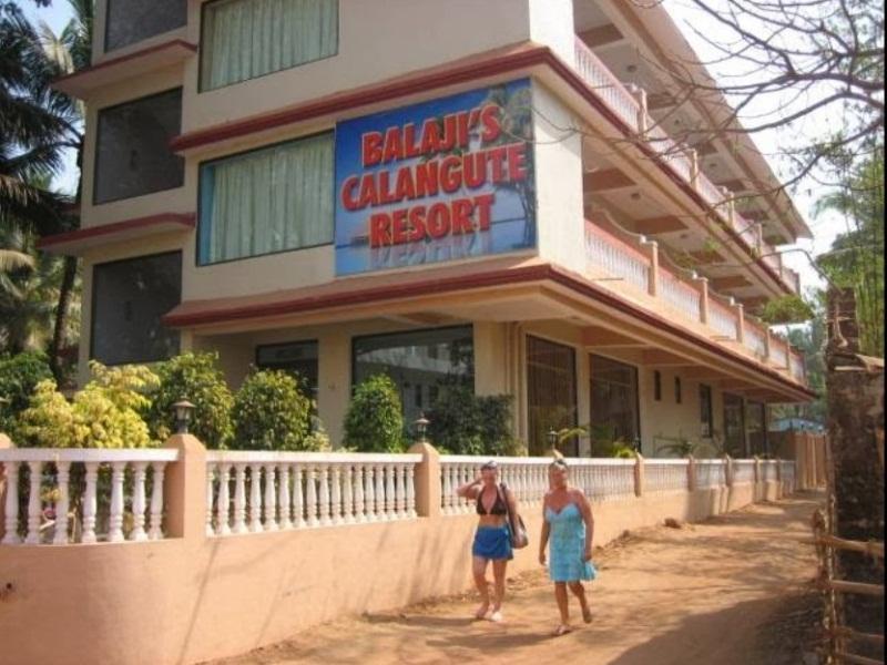 Hotel Balaji Calangute Resort ภายนอก รูปภาพ