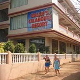 Hotel Balaji Calangute Resort ภายนอก รูปภาพ